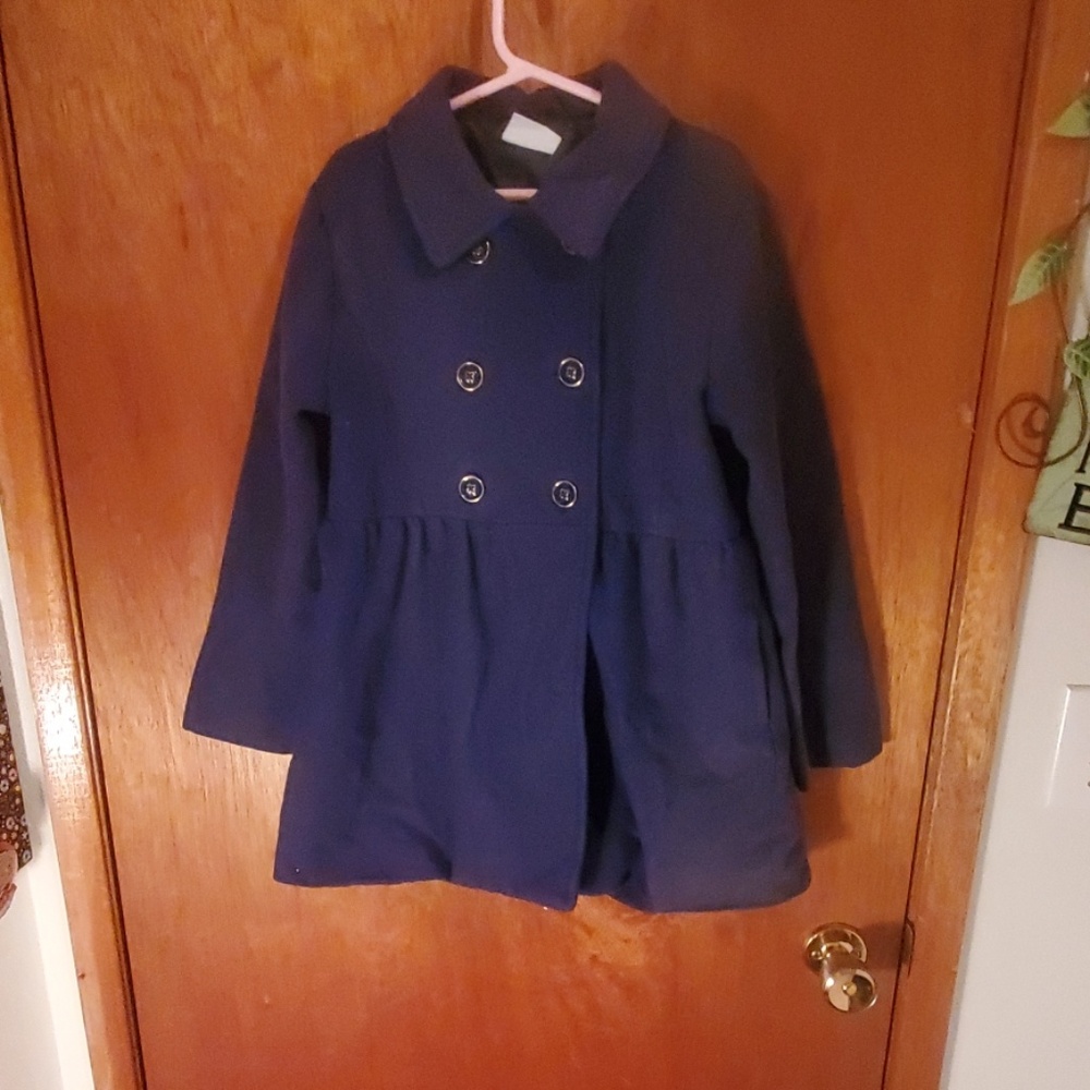 Blue peacoat